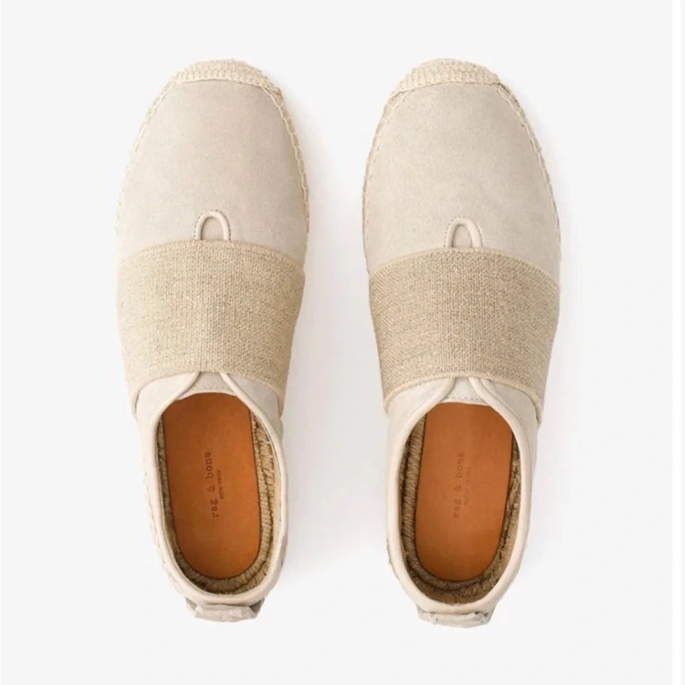 Rag & Bone - Nina Suede Espadrille in Smoke size 7.5